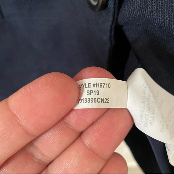 J. Crew Parke Blazer in Stretch Linen Navy Blue 10 - Picture 9 of 10